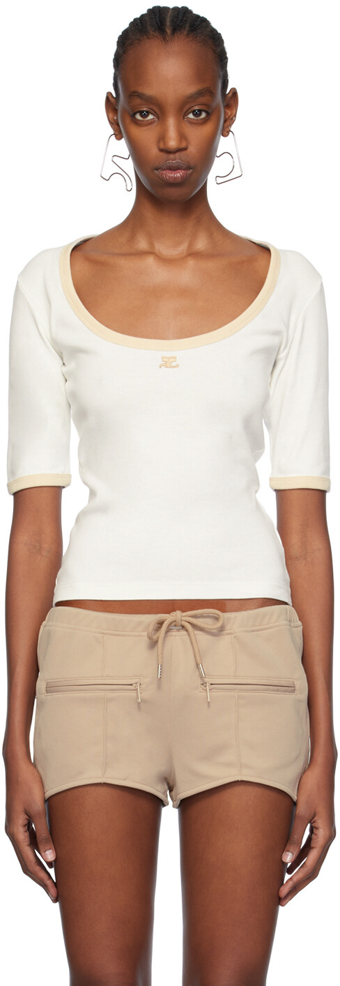 

Белая футболка Holistic White Heritage Courreges