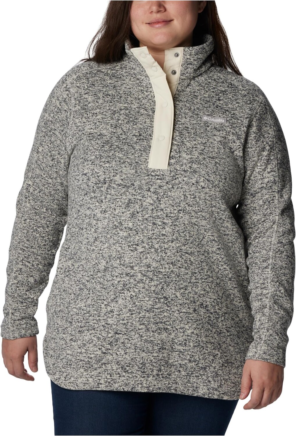 

Куртка Plus Size Sweater Weather Tunic Columbia, цвет Chalk Heather