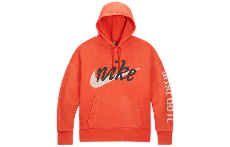 цена Мужская толстовка Nike, оранжево-красный