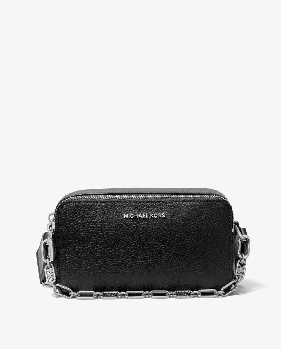 

Черный кожаный чехол для фотоаппарата Jet Set Michael Michael Kors, черный