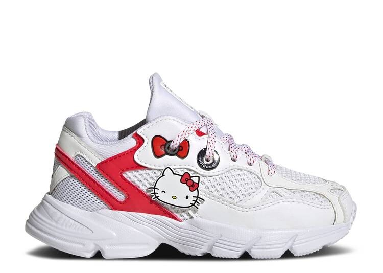 

Кроссовки Adidas HELLO KITTY X ASTIR J 'WHITE VIVID RED', белый