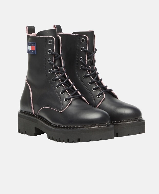 

Ботинки на шнуровке Tommy Jeans, черный