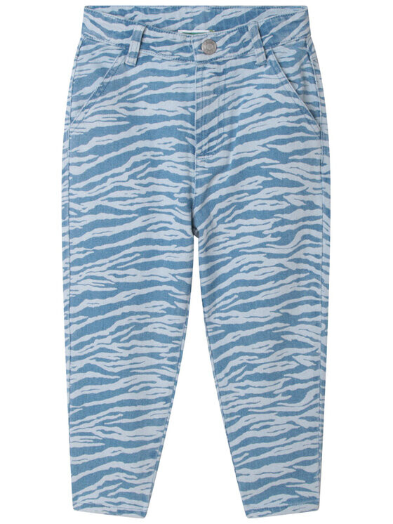 

Джинсы приталенного кроя Kenzo Kids, синий