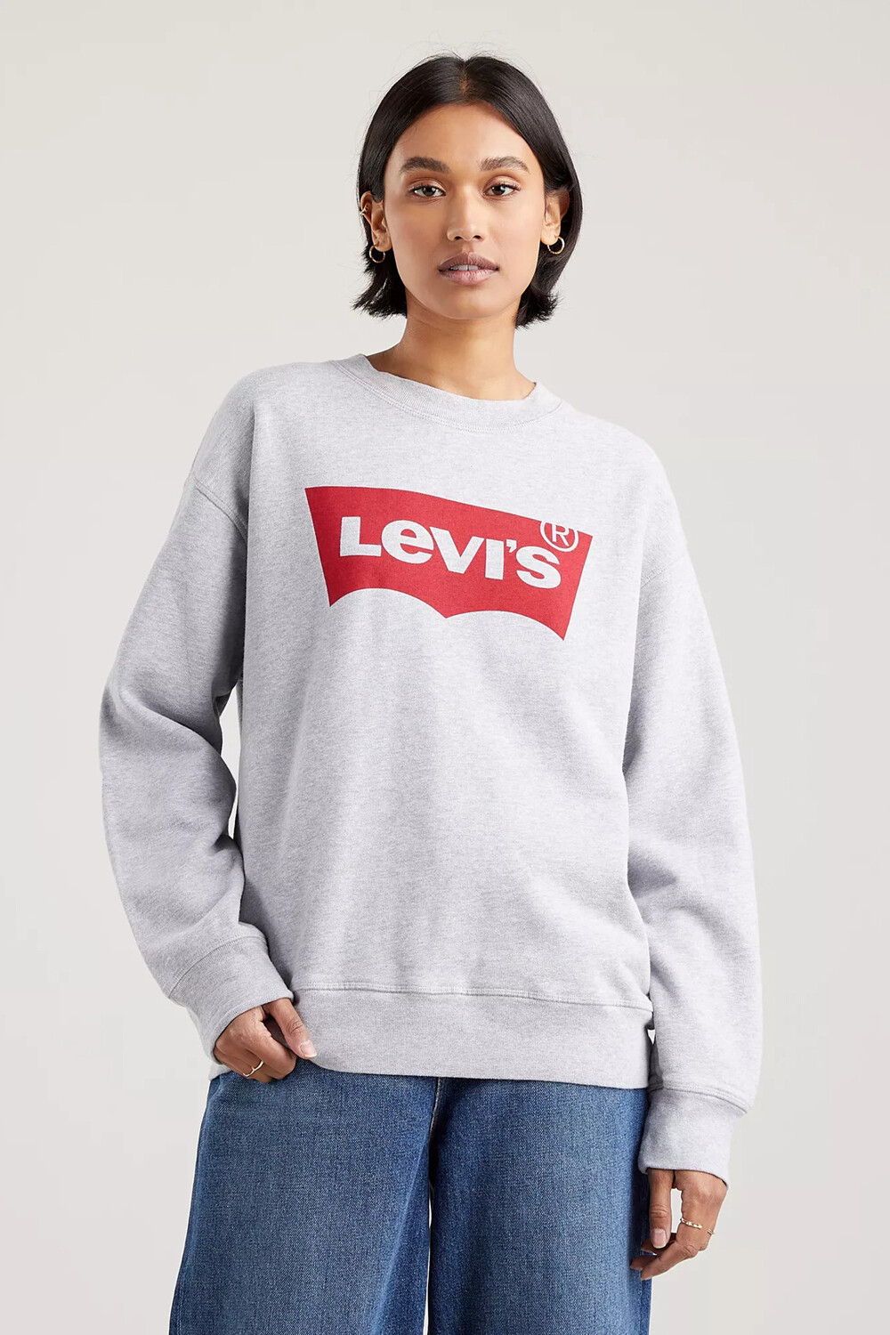 

Толстовка - Серый - Классический крой Levi's, серый