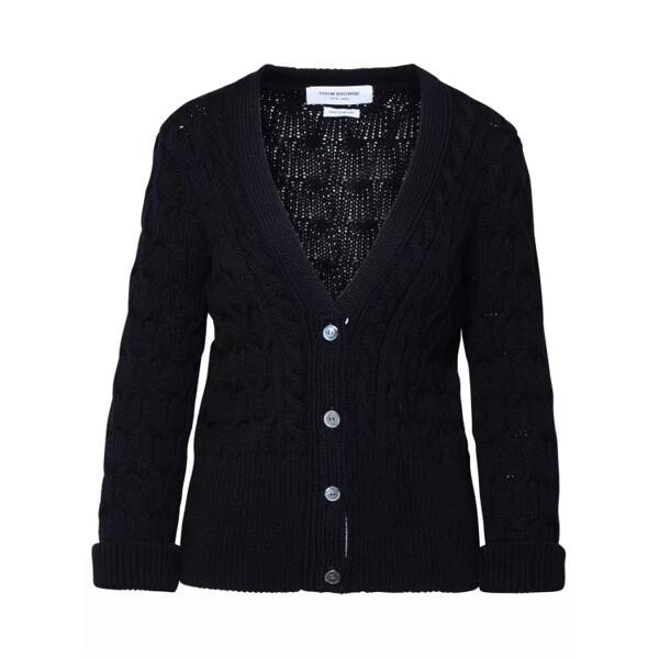

Кардиган wool cardigan Thom Browne, синий