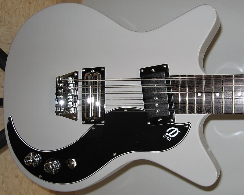 

Электрогитара Danelectro 59X12 Semi-Hollow Electric 12-String Guitar 2023 - Ice Gray