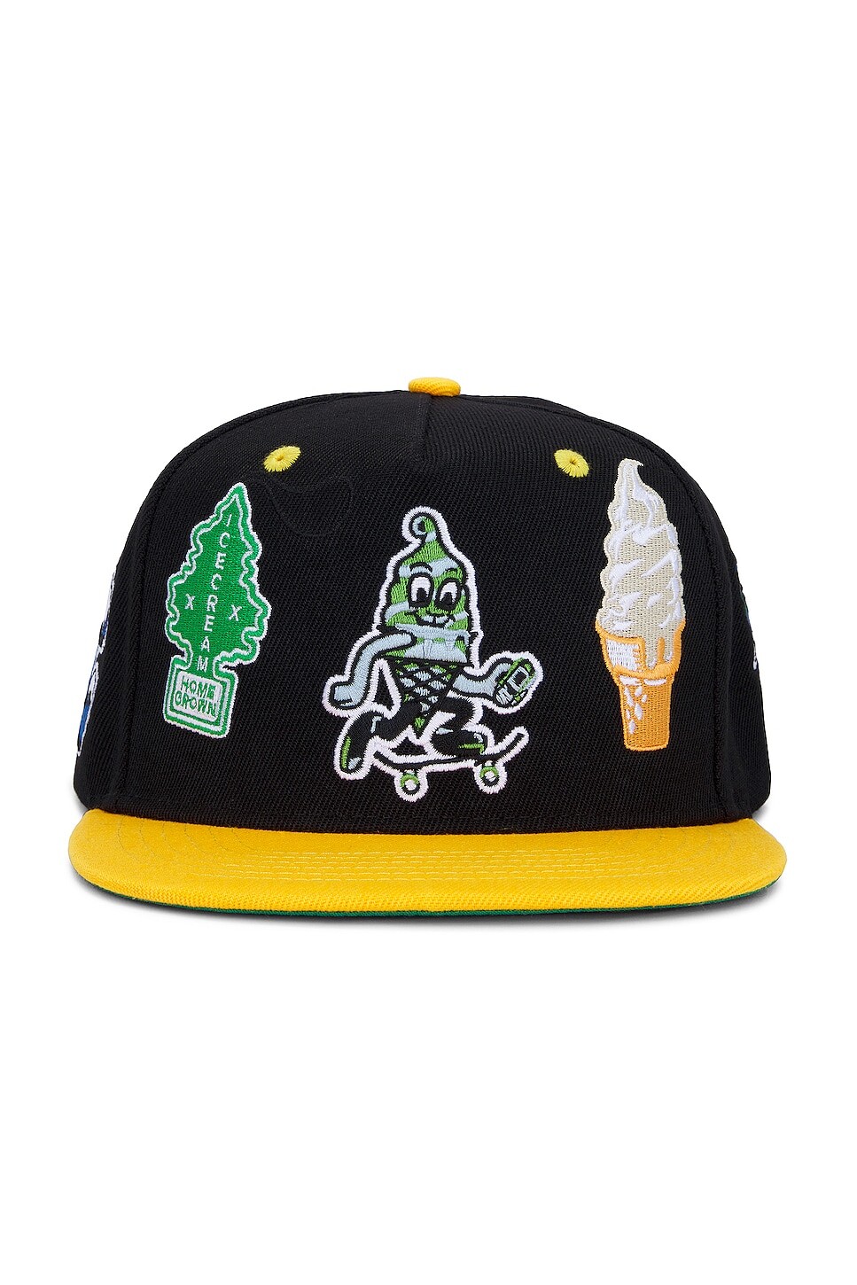 

Кепка ICECREAM Over The Top Snapback, черный