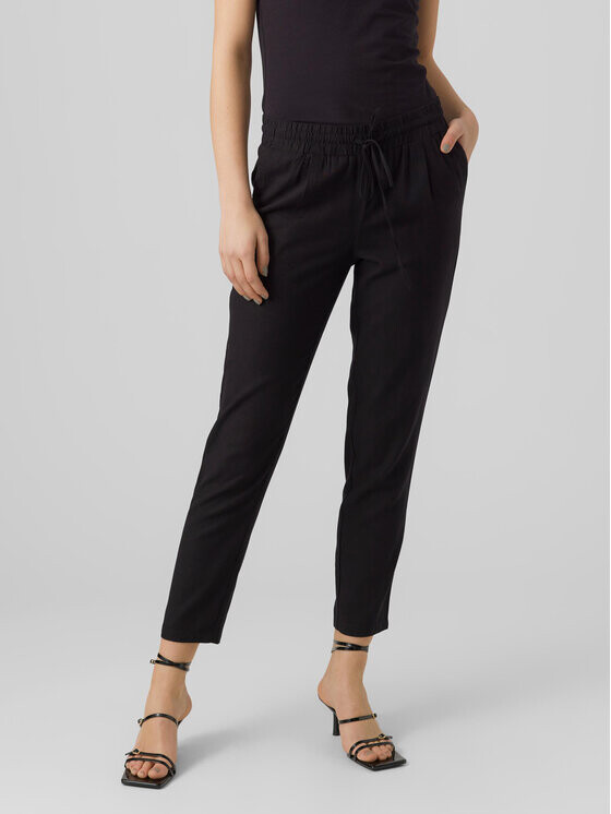 

Тканевые брюки стандартного кроя Vero Moda, черный