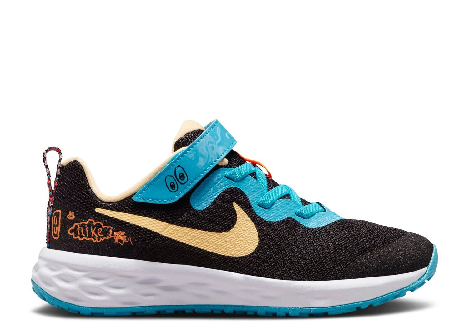 

Кроссовки Nike Revolution 6 Ps 'Hours Of Fun', черный