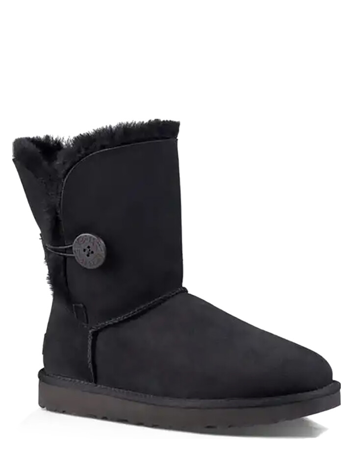 Ботинки UGG Lammfell Winter Bailey Button II, черный