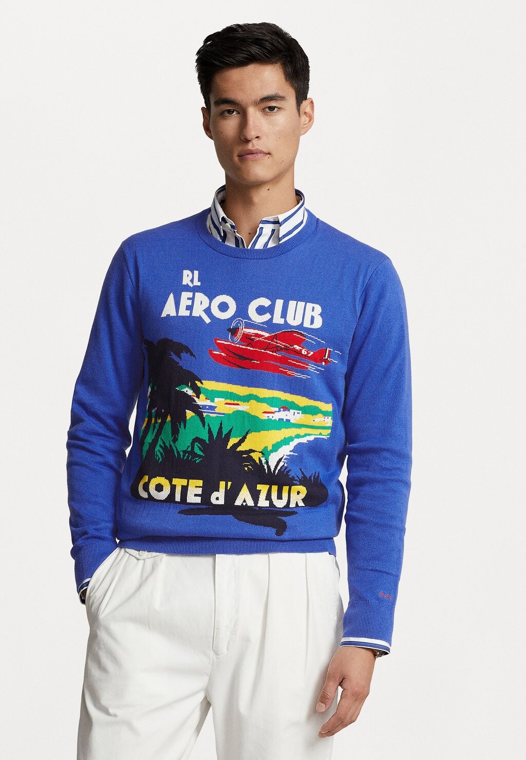 

Вязаный свитер LONG SLEEVE Polo Ralph Lauren, цвет multi combo