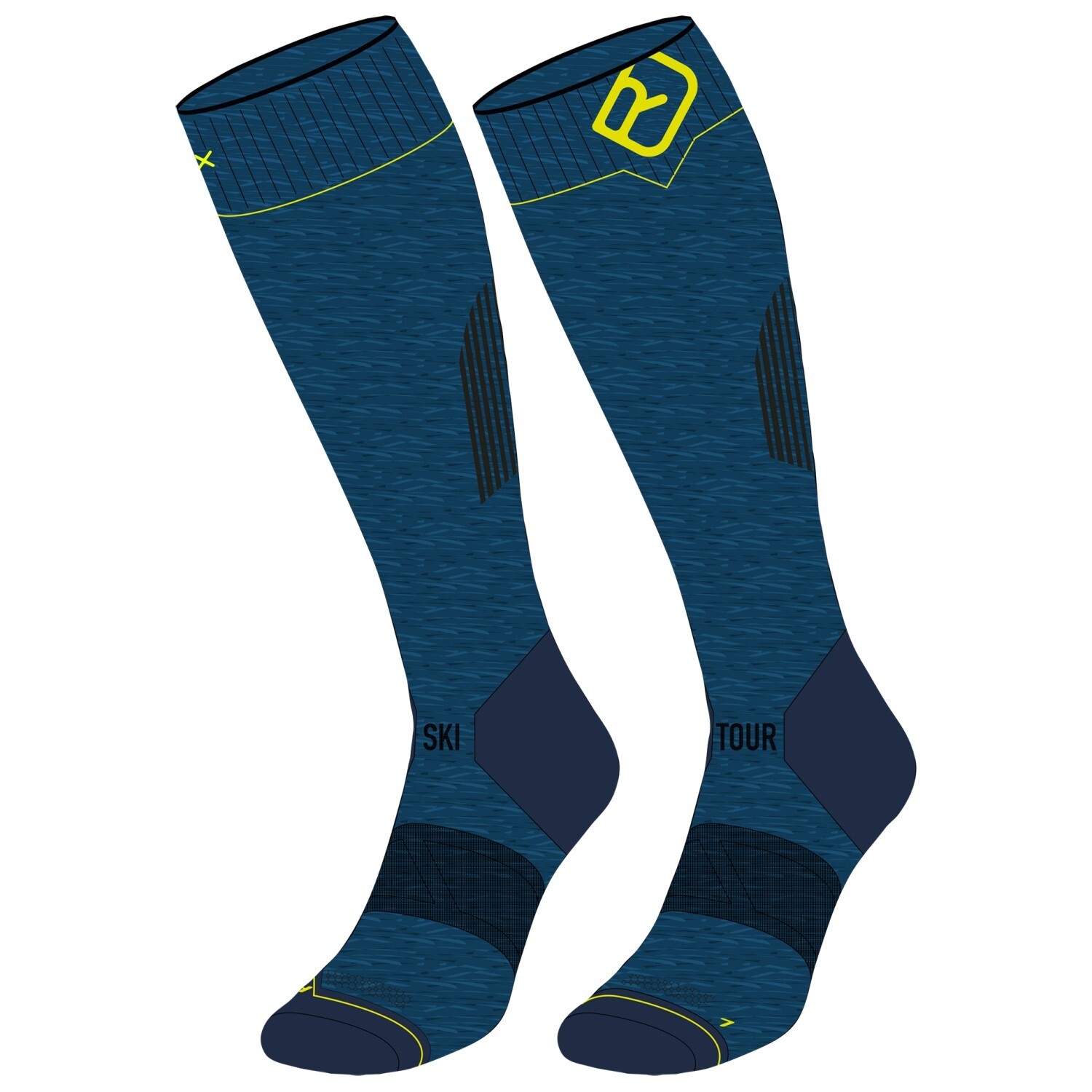 

Лыжные носки Ortovox Ski Tour LT Comp Long Socks, цвет Petrol Blue Blend