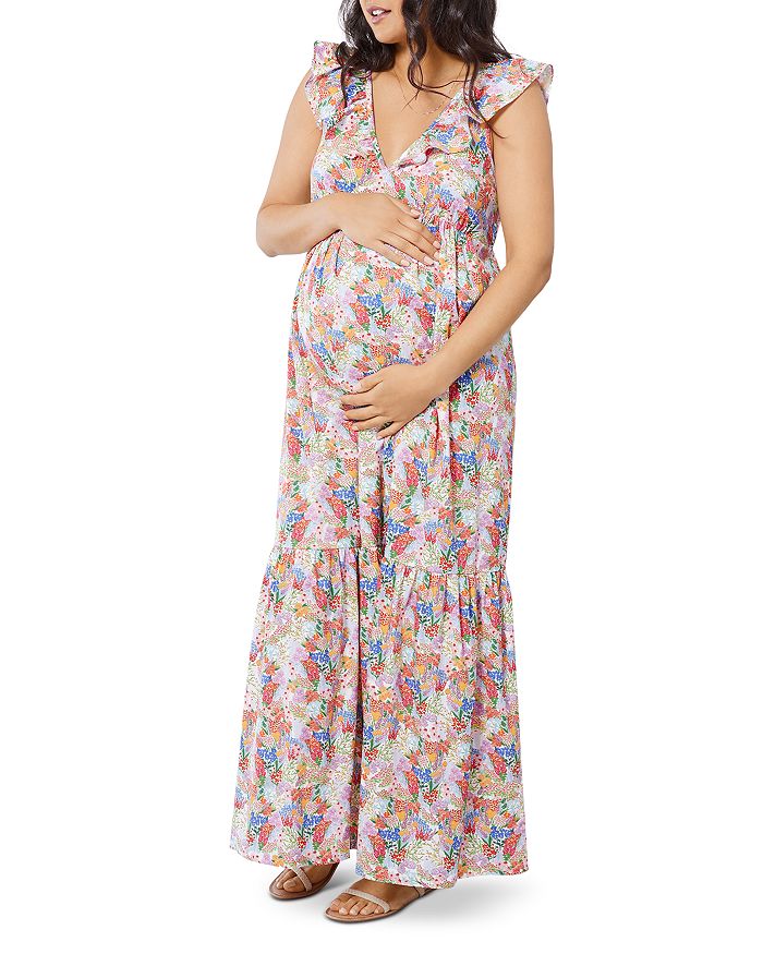 Платье макси для беременных Ingrid & Isabel