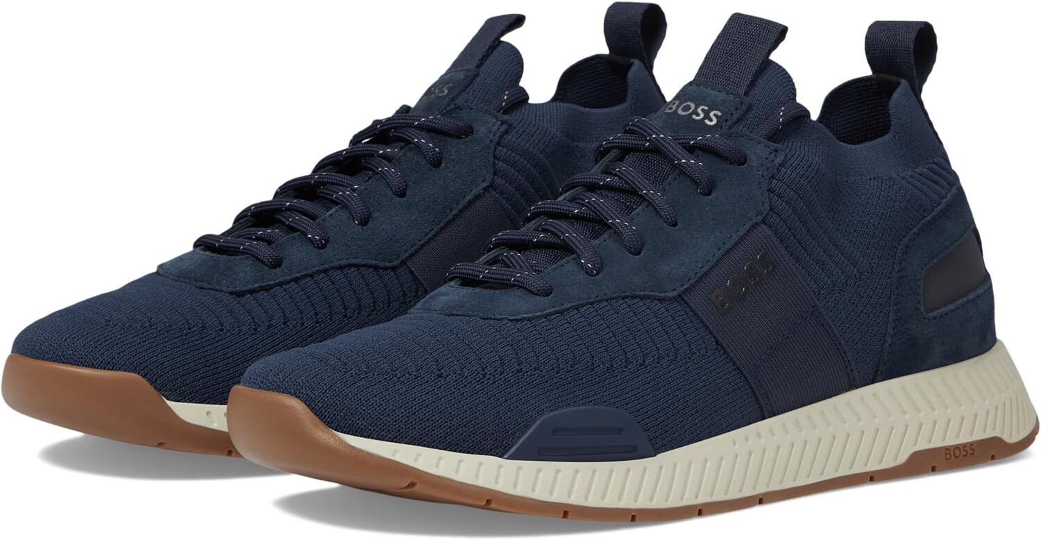 

Кроссовки Titanium Running Sneaker BOSS, цвет Medium Blue