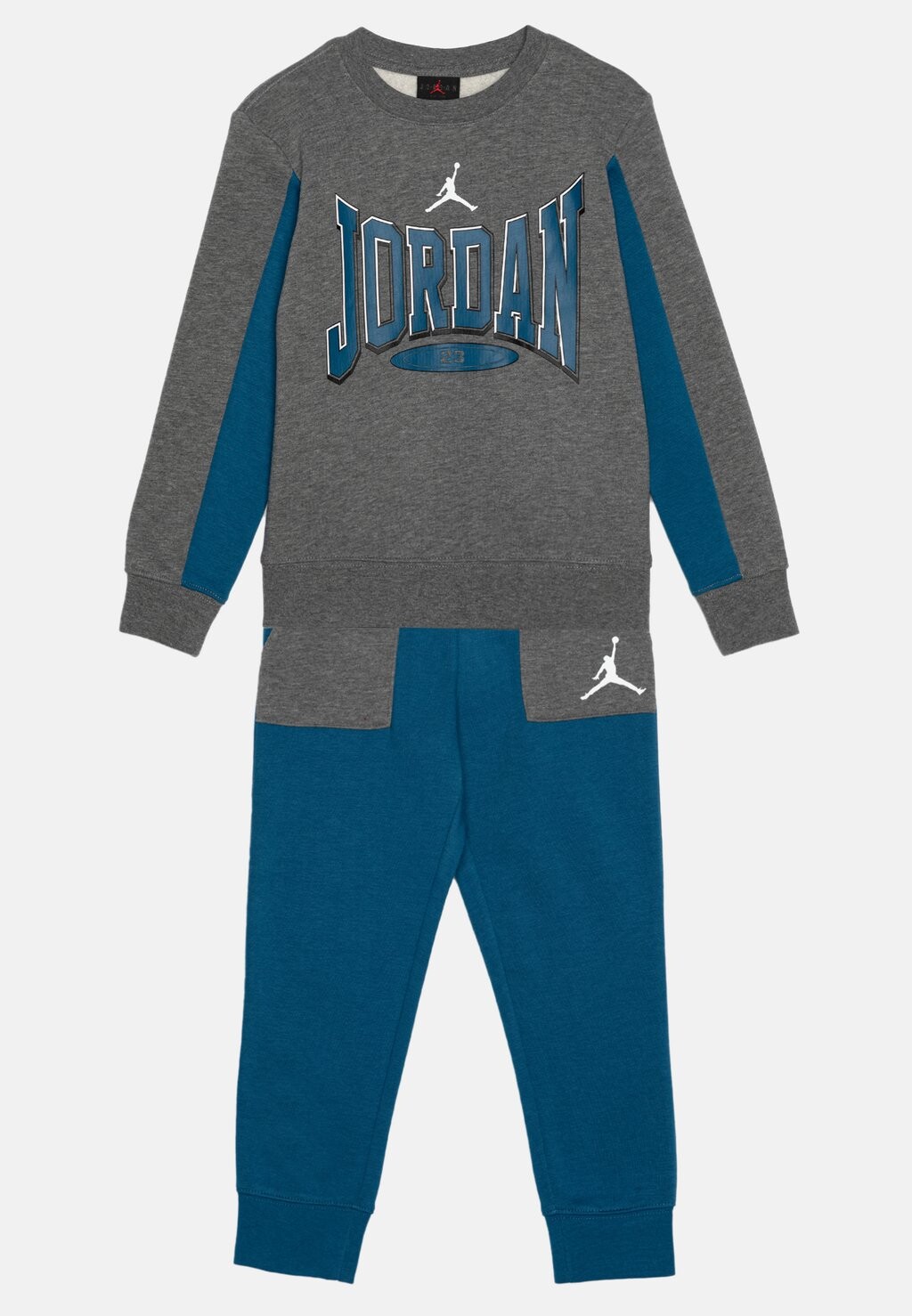 

Толстовка RETRO JORDAN CREW UNISEX SET, цвет industrial blue