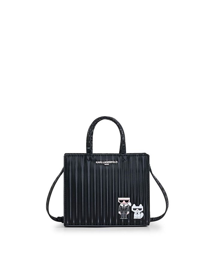 

Сумка Karl and Choupette Maybelle KARL LAGERFELD PARIS, цвет Black, Silver