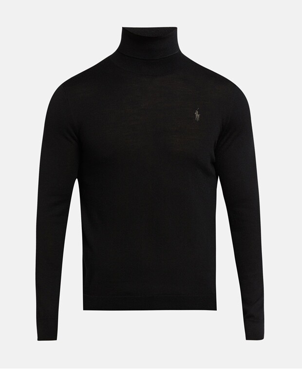 

Шерстяной джемпер Polo Ralph Lauren, черный