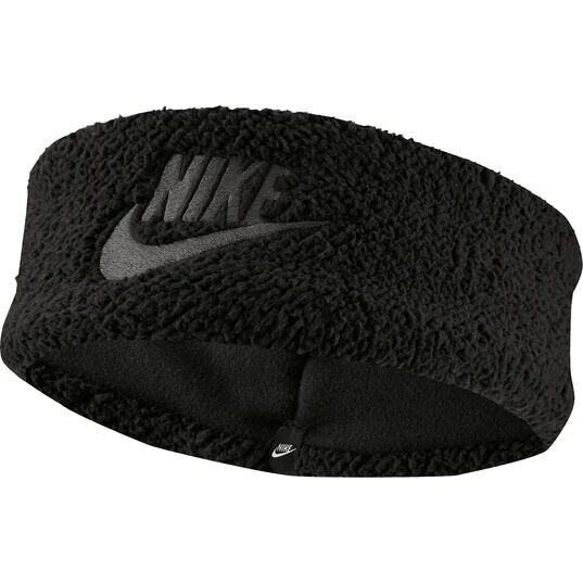 

Повязка на голову Nike Sherpa женская, цвет 079 Black/Dk Smoke Grey