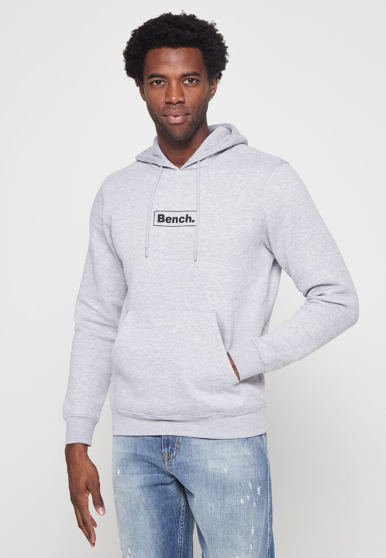 

Толстовка BN-BENNIE 2 OH HOODED SWEAT WITH PRINT TO CHEST Bench, светло-серый