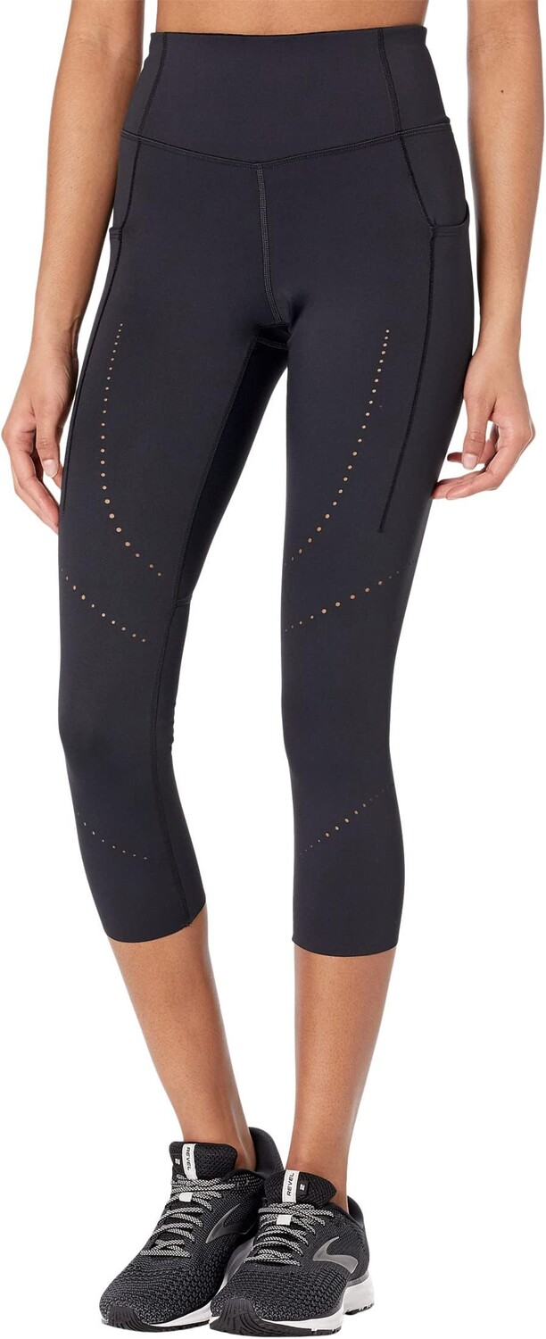 

Брюки Method 3/4 Tights Brooks, черный