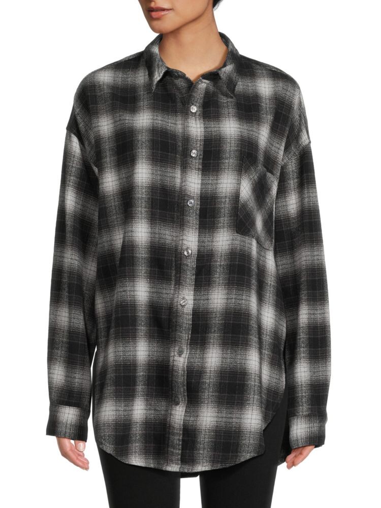 

Рубашка в клетку Plus Linder Nsf, цвет Grey Plaid
