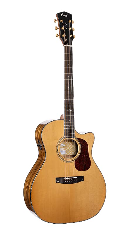 цена Акустическая гитара Cort GOLDA6-BO | Gold Series Bocote Acoustic Electric Guitar, Natural Glossy. New with Full Warranty!