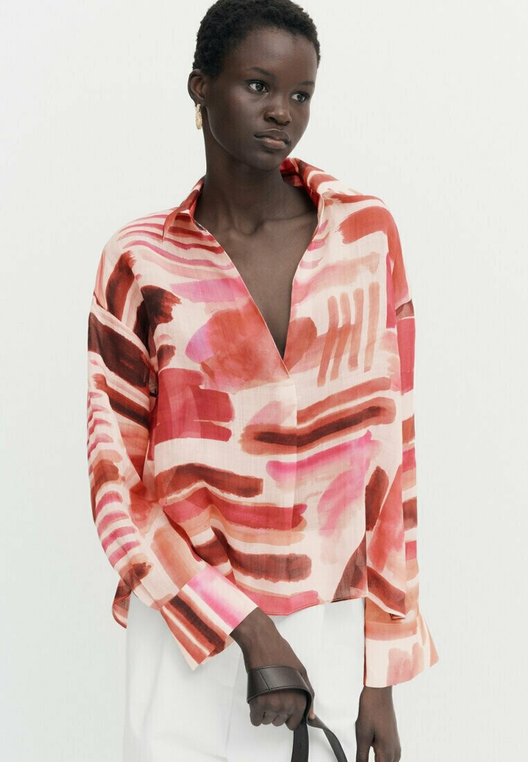 

Блузка на пуговицах Massimo Dutti