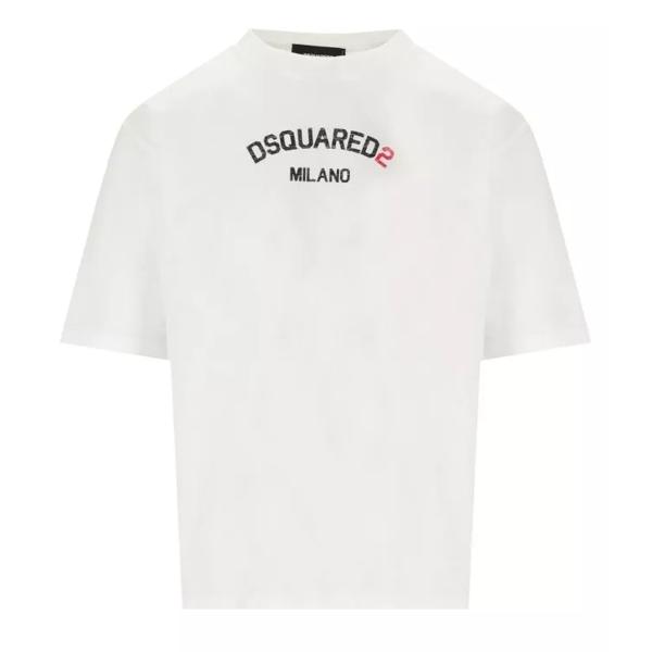 

Футболка loose fit t-shirt Dsquared2, белый