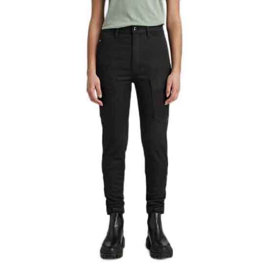 

Брюки карго G-Star Kafey Ultra High Skinny, черный