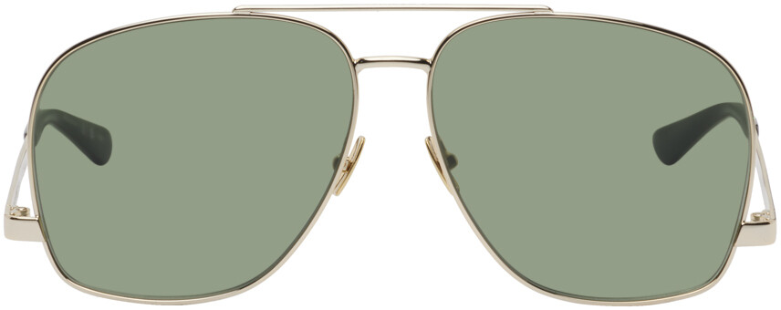 

Золотые солнцезащитные очки SL 653 Leon Saint Laurent