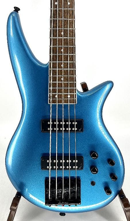 Басс гитара Jackson X Series Spectra Bass SBX V Laurel Fingerboard Electric Blue Serial #: ISJ1904939