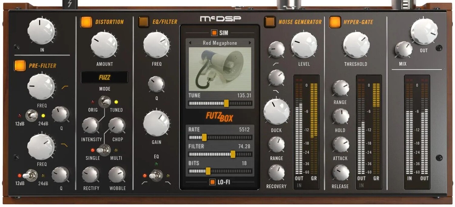 

Плагин McDSP FutzBox HD v7