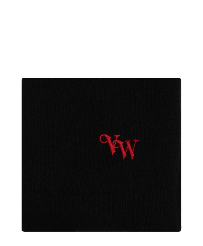 

Кашемировый шарф Vivienne Westwood, черный