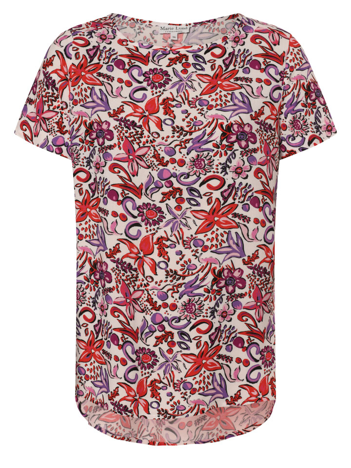 

Блуза Marie Lund nshirt, цвет himbeer weiß