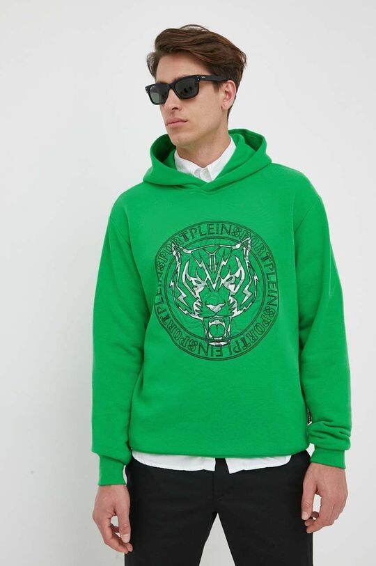 

Толстовка PLEIN SPORT Plein Sport, зеленый