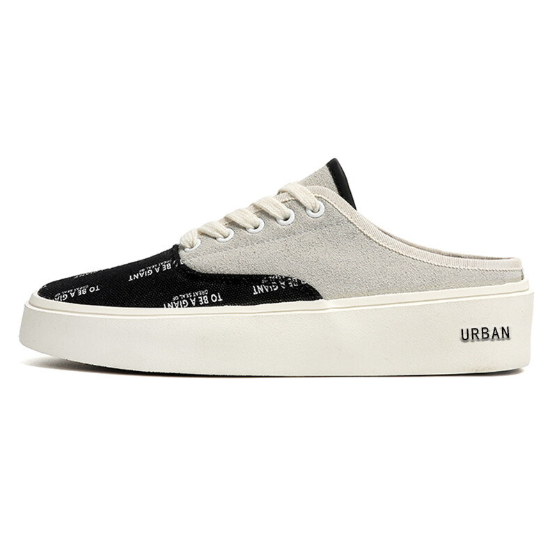 

Кроссовки URBAN AUTHENTIC Skateboarding Shoes Men Low-top, черный