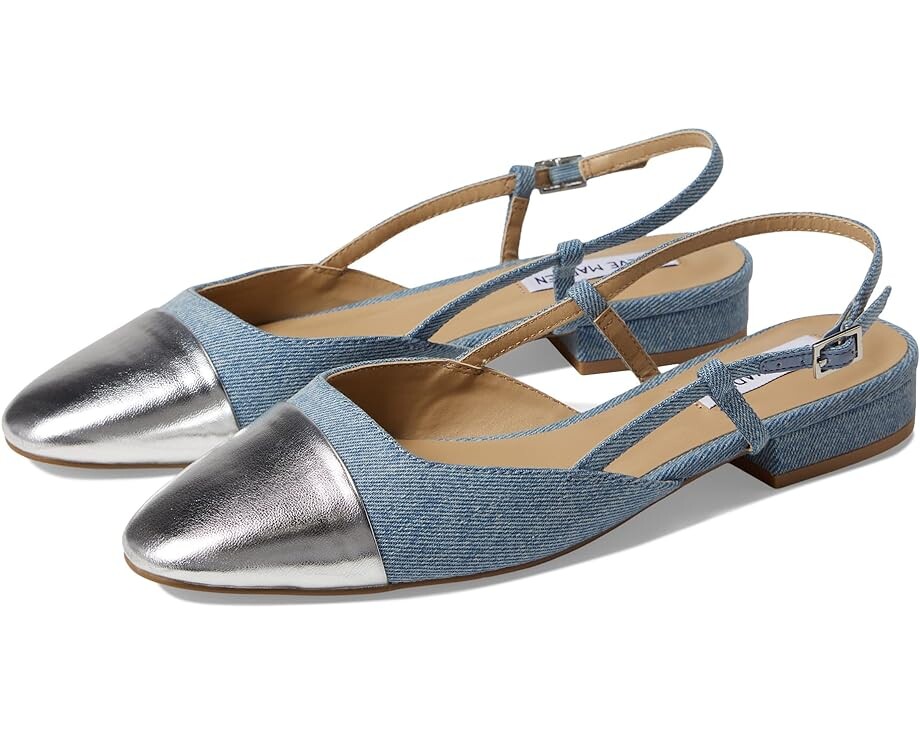 

Балетки Steve Madden Belinda Flat, цвет Denim Multi