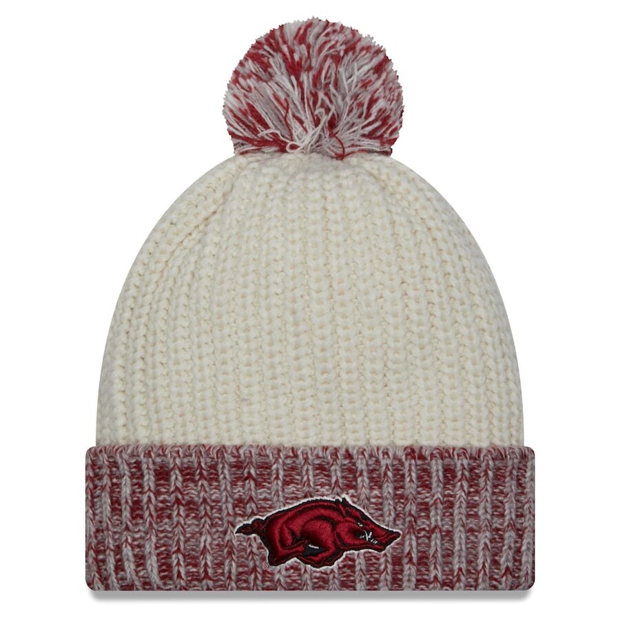 

Шапка New Era Arkansas Razorbacks, кремовый