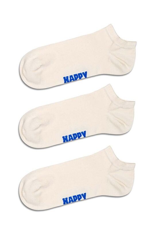 

Комплект из 3 носков Solid Low Happy Socks, белый