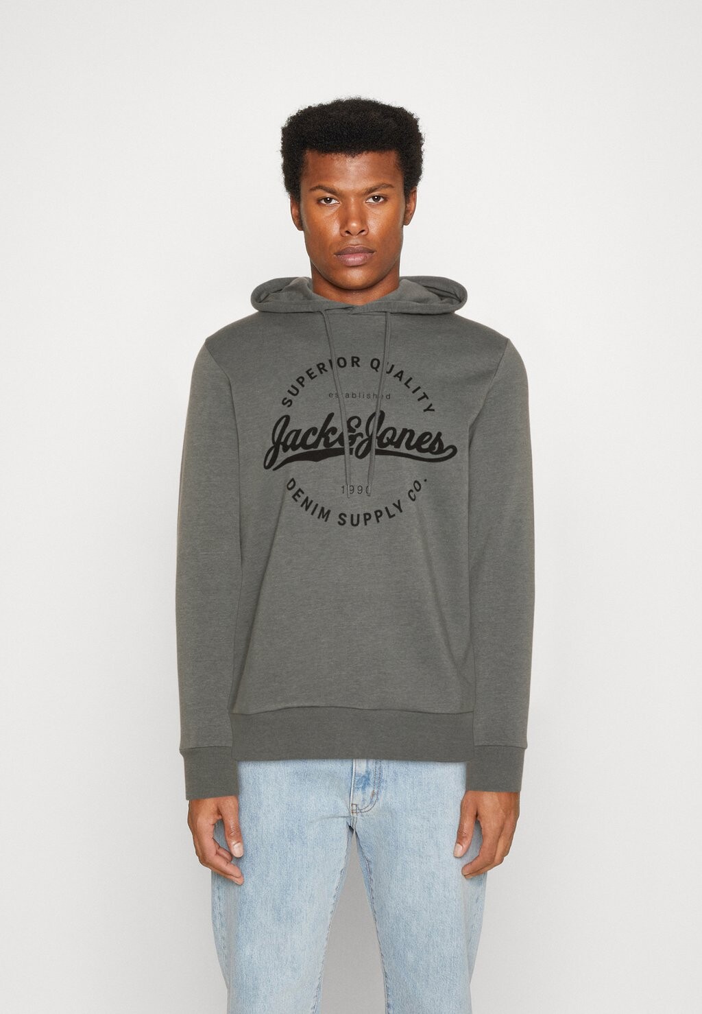 

Толстовка JJSTANLI HOOD Jack & Jones, sedona sage