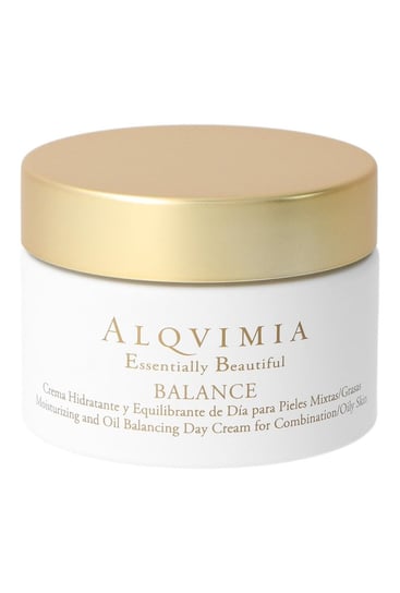Увлажняющий и балансирующий масло дневной крем для комбинированной жирной кожи Крем для лица Alqvimia Balance