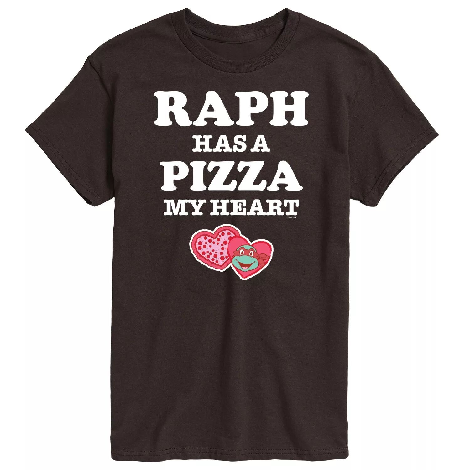 

Мужская футболка TMNT Pizza My Heart Raph Licensed Character