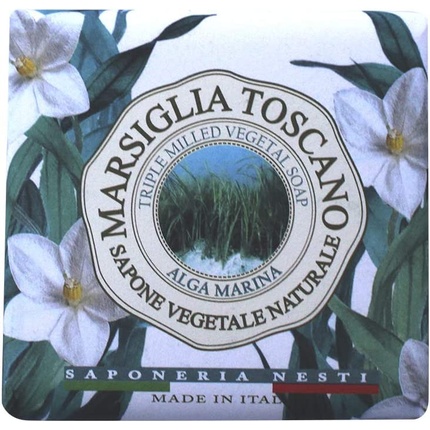 Мыло Marsiglia Toscano Alga Marina 200 г, Nesti Dante nesti dante marsiglia toscano alga marina vegetal soap
