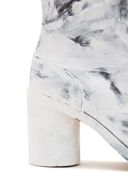 

Сапоги до колена Tabi Bianchetto Maison Margiela, черный