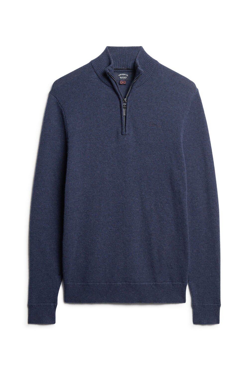 

Трикотажный джемпер на пуговицах Superdry Essential Superdry, синий