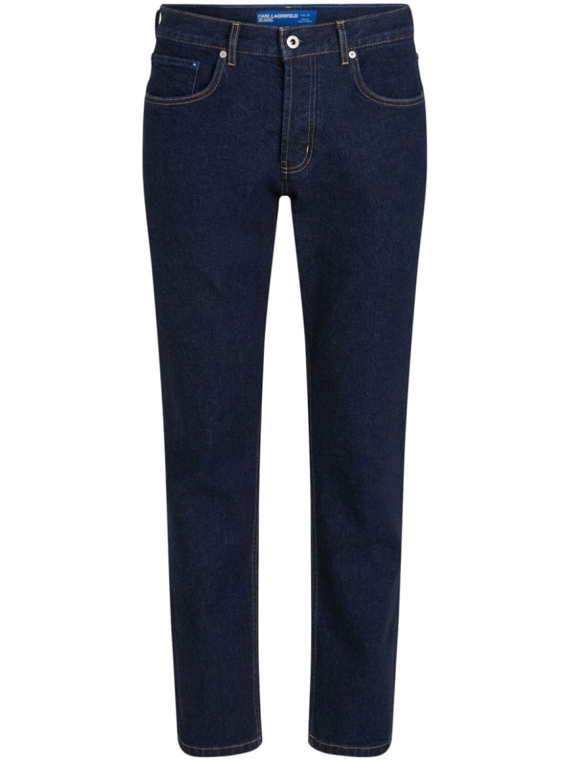 

Зауженные джинсы средней посадки Karl Lagerfeld Jeans, синий