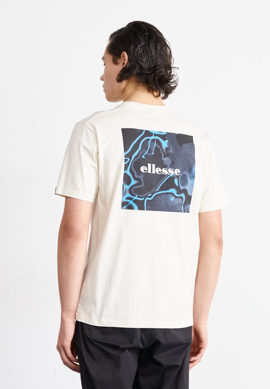 

Футболка с принтом VIPERA Ellesse, цвет off white/blue