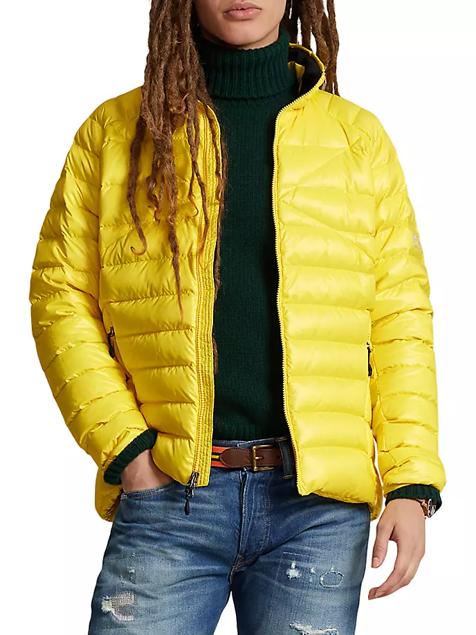 

Стеганый пуховик Macoy Rlx Ralph Lauren, желтый