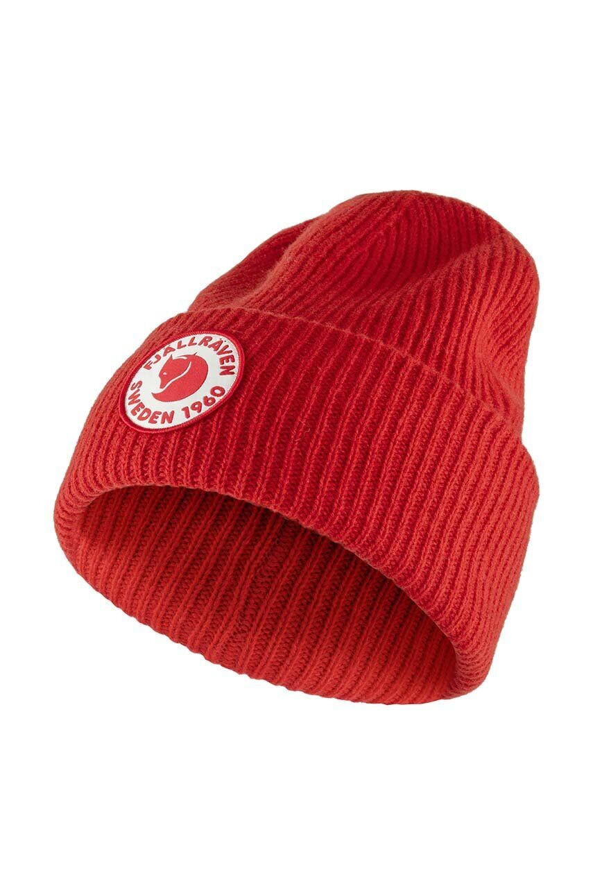 

Шерстяная кепка Fjallraven 1963 с логотипом, красный