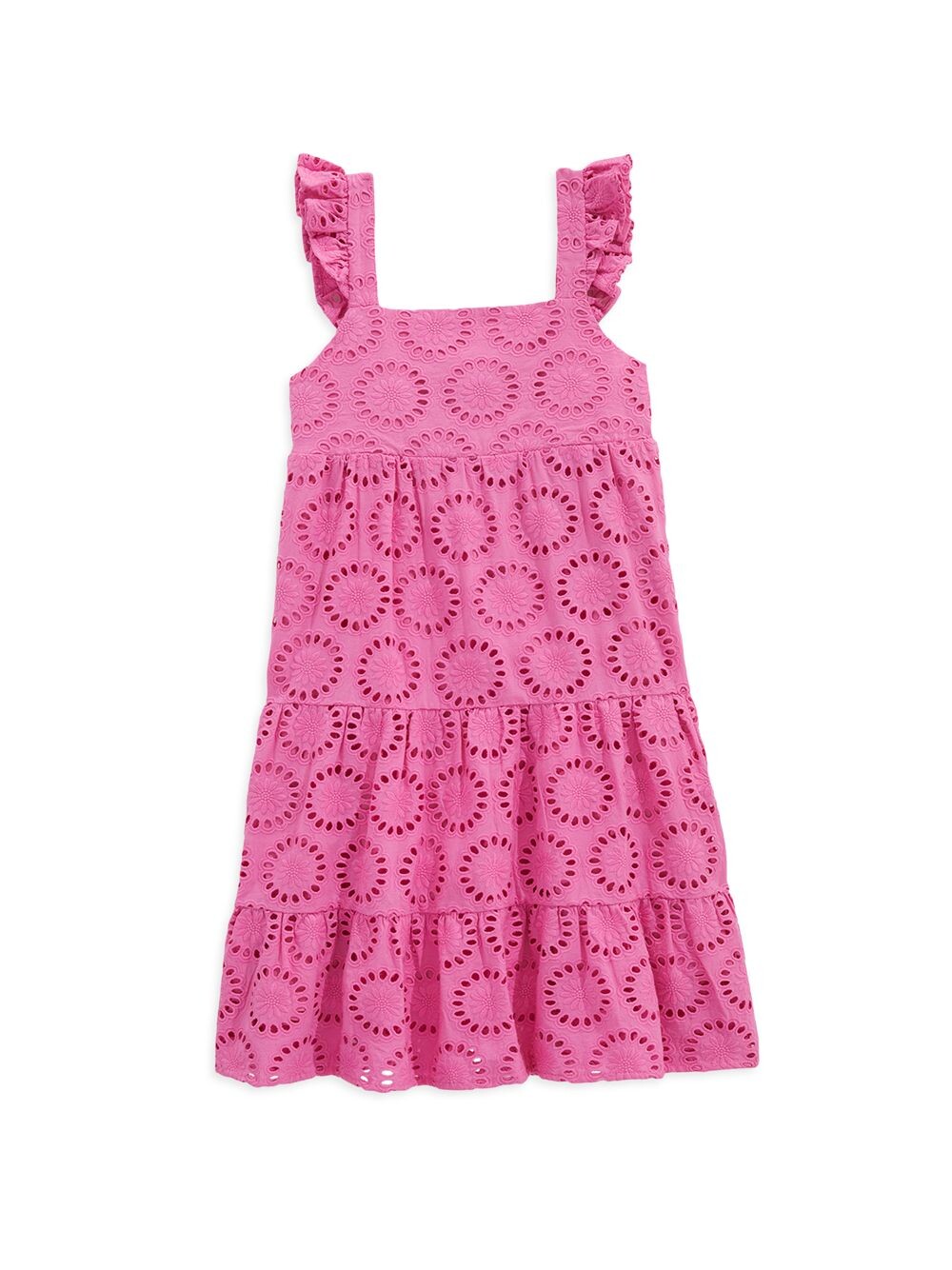 

Ярусное платье для маленьких девочек с отделкой люверсами Vineyard Vines